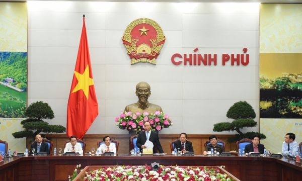 Thủ tướng Nguyễn Xuân Phúc  gặp mặt Đoàn báo chí - doanh nghiệp đồng hành cùng APEC